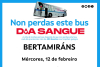 A unidade móbil de doazón de sangue estará o 12 de febreiro en Bertamiráns