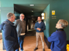 O Concello de Ames realiza unha visita institucional ao novo hotel B&amp;B do parque empresarial do Novo Milladoiro