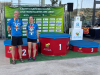 Puri Cariñena e David López no Campionato de España celebrado en La Nucía