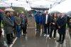 Concello, Deputación e AGA inauguran a nova área de autocaravanas de Ames situada en Bertamiráns